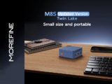 MOREFINE Launches M8S TwinLake Mini PC Featuring Compact Design and High Connectivity