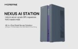 MOREFINE NEXUS N1 AI Workstation Launches With Ryzen 7 PRO 8845HS, PCIe 4.0 GPU Slot and Dual 10GbE
