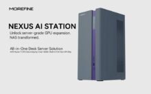 MOREFINE NEXUS N1 AI Workstation Launches With Ryzen 7 PRO 8845HS, PCIe 4.0 GPU Slot and Dual 10GbE