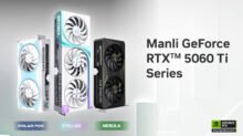 Manli Announces GeForce RTX 5060 Ti Series Featuring NVIDIA Blackwell Architecture