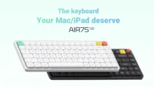 NuPhy Unveils Air75 V3 Low-Profile Wireless Mechanical Keyboard with Long Battery Life