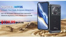 Oukitel WP36 Rugged Phone with 128dB Loudspeaker for Just $130