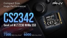 PNY Introduces the CS2342 M.2 2230 NVMe PCIe Gen 4 x4 SSD for High-Speed Performance in Compact Devices