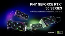 PNY Expands Graphics Card Lineup with GeForce RTX 50 Series GPUs