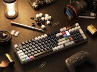QwertyKeys Unveils QK100 Mk2 Wireless Keyboard With LCD Display, Touch Volume Strip, and 8,000mAh Battery
