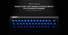 RAWM NYX60 Gaming Keyboard Uses Light-Guided Optical Switches With 0.01mm Rapid Trigger