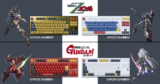 REALFORCE Introduces Gundam GX1 Gaming Keyboard Collection at TGS 2025