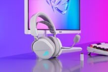 ASUS Introduces ROG Pelta White Gaming Headset with Tri-Mode Connectivity