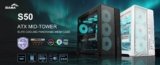 SAMA Introduces S50 Compact ATX Case with Front PSU Layout, Strong Airflow Design, and A+ Thermal Rating