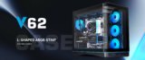 SAMA Launches V62 PC Case with Curved Panoramic Glass and Integrated ARGB Cooling