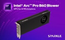SPARKLE Introduces Intel Arc Pro B60 Series GPUs for AI and Professional Workstations