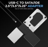 Sabrent Introduces Versatile USB-C to SATA/IDE Drive Adapter for Seamless Storage Management
