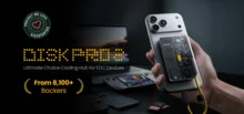 Sharge Launches Disk Pro 2 M.2 SSD Enclosure and 6-in-1 Dock Station With Active Cooling