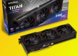 Sparkle Introduces Arc B580 Titan OC Nox with Stealthy Black Design