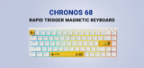Syntech Unveils Chronos 68 Rapid Trigger Magnetic Keyboard for Gamers and Professionals