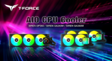 TeamGroup Launches Three T-FORCE SIREN DP360/GA360/240M ARGB AIO CPU Liquid Coolers