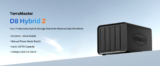 TerraMaster Launches D8 Hybrid 2 Hybrid DAS With 4 HDD and 4 NVMe SSD Bays