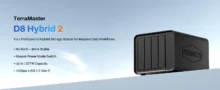 TerraMaster Launches D8 Hybrid 2 Hybrid DAS With 4 HDD and 4 NVMe SSD Bays