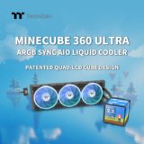 Thermaltake Launches MINECUBE 360 Ultra ARGB Sync AIO With Quad-LCD Display and Modular Cooling Design