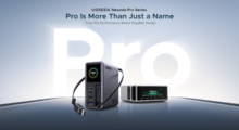 UGREEN Launches Nexode Pro 160W Retractable Charger and 300W Desktop Charger With Smart Displays