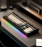 Weikav Launches NUT108 Full-Size Aluminum Mechanical Keyboard with Dual LED Strips