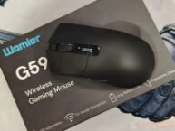 Womier G59 Review: Wireless Gaming Mouse with PAW3950, OLED Screen & Hot-Swap Battery