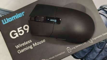 Womier G59 Review: Wireless Gaming Mouse with PAW3950, OLED Screen & Hot-Swap Battery