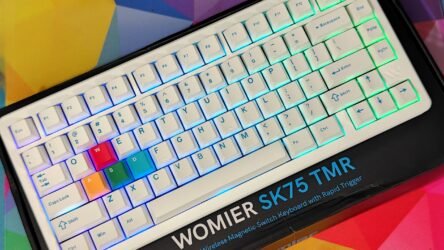 Womier SK75 TMR Review: Magnetic Switch Precision in a 75% Aluminum Keyboard