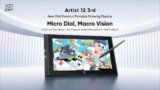 XPPen Introduces Artist 12 3rd with X-Dial Shortcut Keys and X4 Smart Chip Stylus