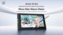 XPPen Introduces Artist 12 3rd with X-Dial Shortcut Keys and X4 Smart Chip Stylus