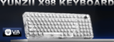 YUNZII Announces X98 Transparent Mechanical Keyboard with QMK/VIA Support