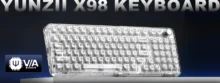 YUNZII Announces X98 Transparent Mechanical Keyboard with QMK/VIA Support