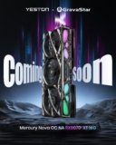 Yeston and GravaStar Introduce Radeon RX 9070 XT Mercury Nova OC With Hybrid Cooling and ARGB Design