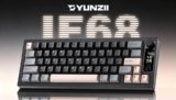 Yunzii IF68 65% Mechanical Keyboard Launches with QMK/VIA Support and Built-in TFT Display