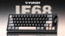 Yunzii IF68 65% Mechanical Keyboard Launches with QMK/VIA Support and Built-in TFT Display