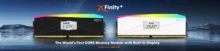 v-color and GIGABYTE Launch XFinity+ DDR5 Overclocking Memory with OLED Display
